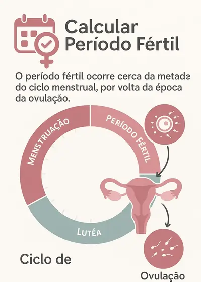 calcular periodo fertil Infographics